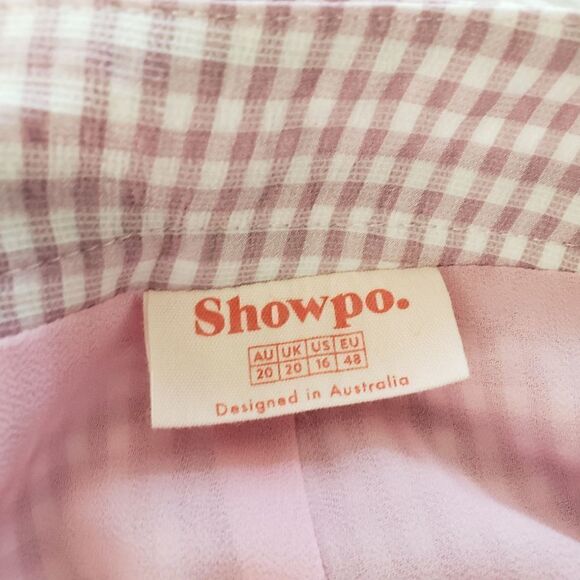 Showpo Women's Plus Size Faux Wrap Skirt - Picture 2 of 8